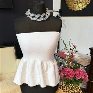 House of Harlow 1960 Black and White Top